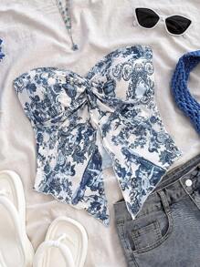 Blue and White