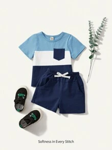 Blue and White