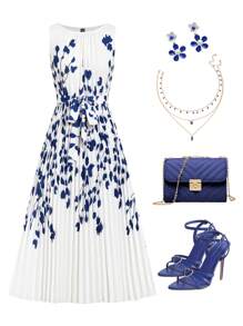 Blauw en wit