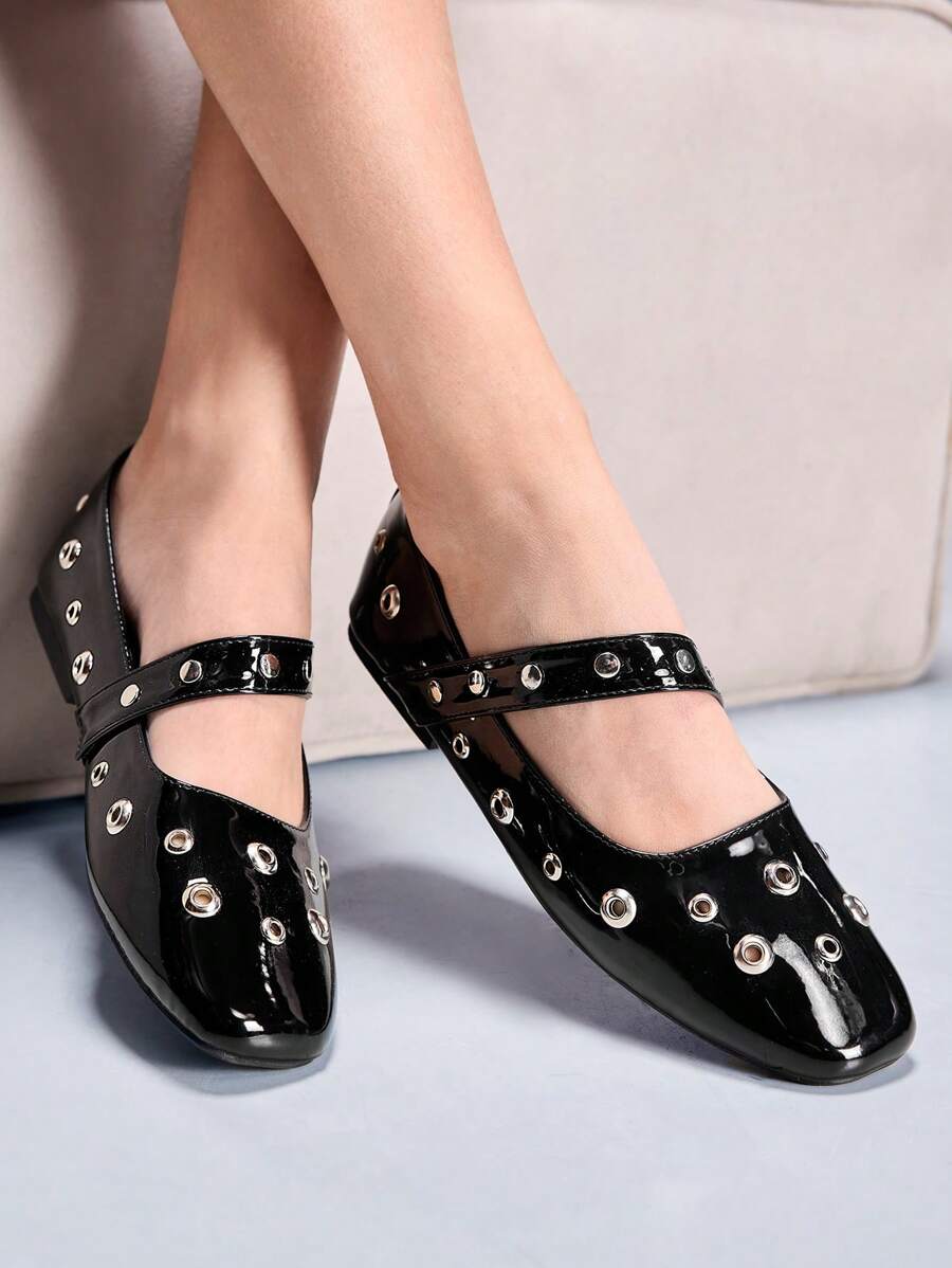 Cuccoo CUCCOO GRLICON Women's Comfortable Lightweight Brown Faux Suede Square Toe Flat Loafers Spring Shoes Spring Break Easter