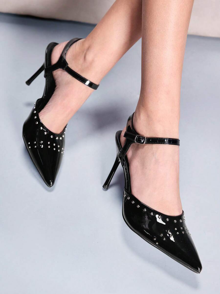 Cuccoo CUCCOO GRLICON Women High Heel Pointed Toe Pumps Spring Shoes Spring Break Easter