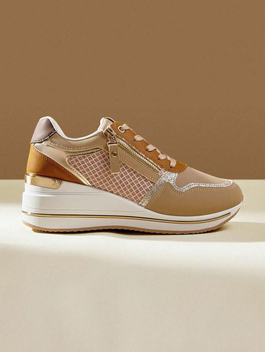 CUCCOO EASI Women's Low-Top Canvas Skate Shoes, New Casual Sneaker, Fashion Sport Shoes, White Trainers Spring Shoes Easter Tainers