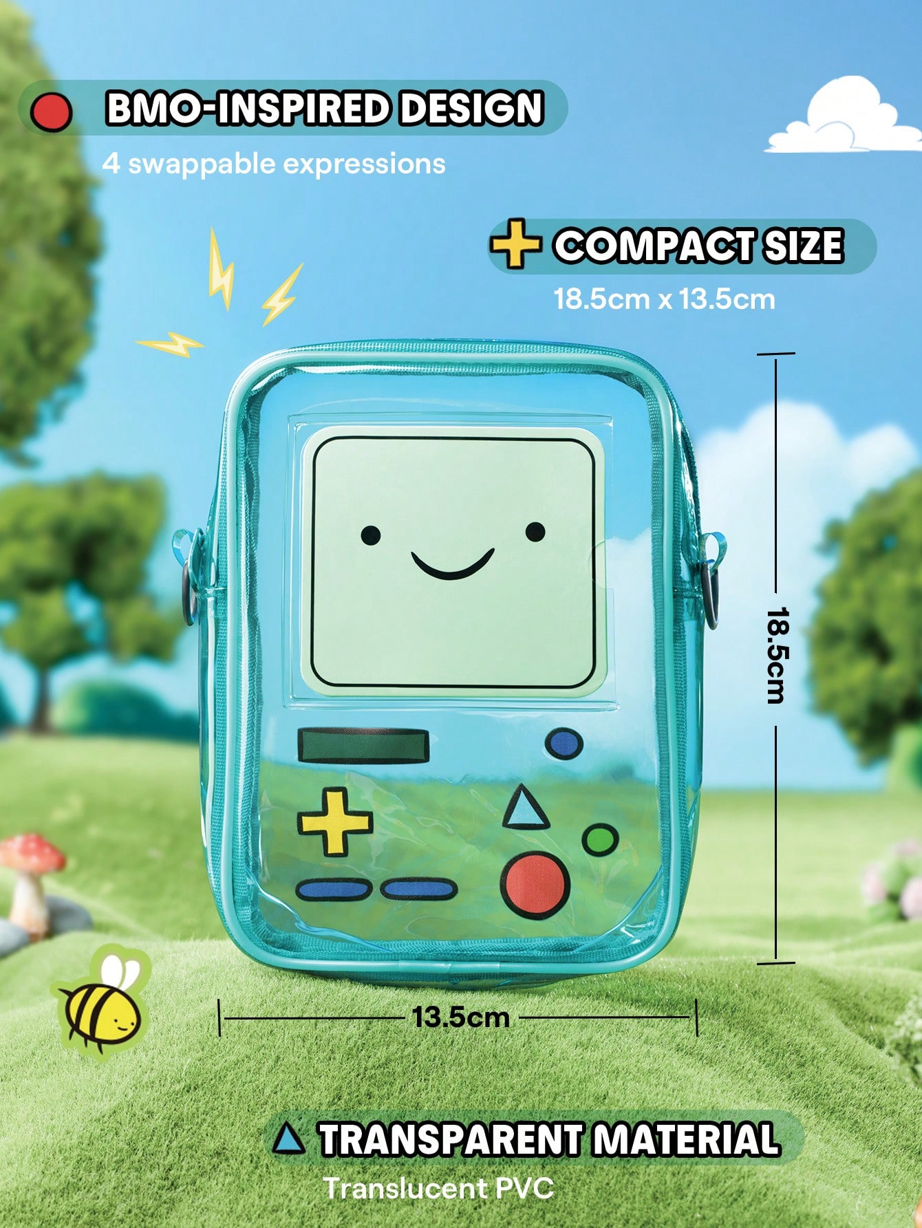 Adventure Time | SHEGLAM ビーモア メイクアップバッグ｜SHEGLAM