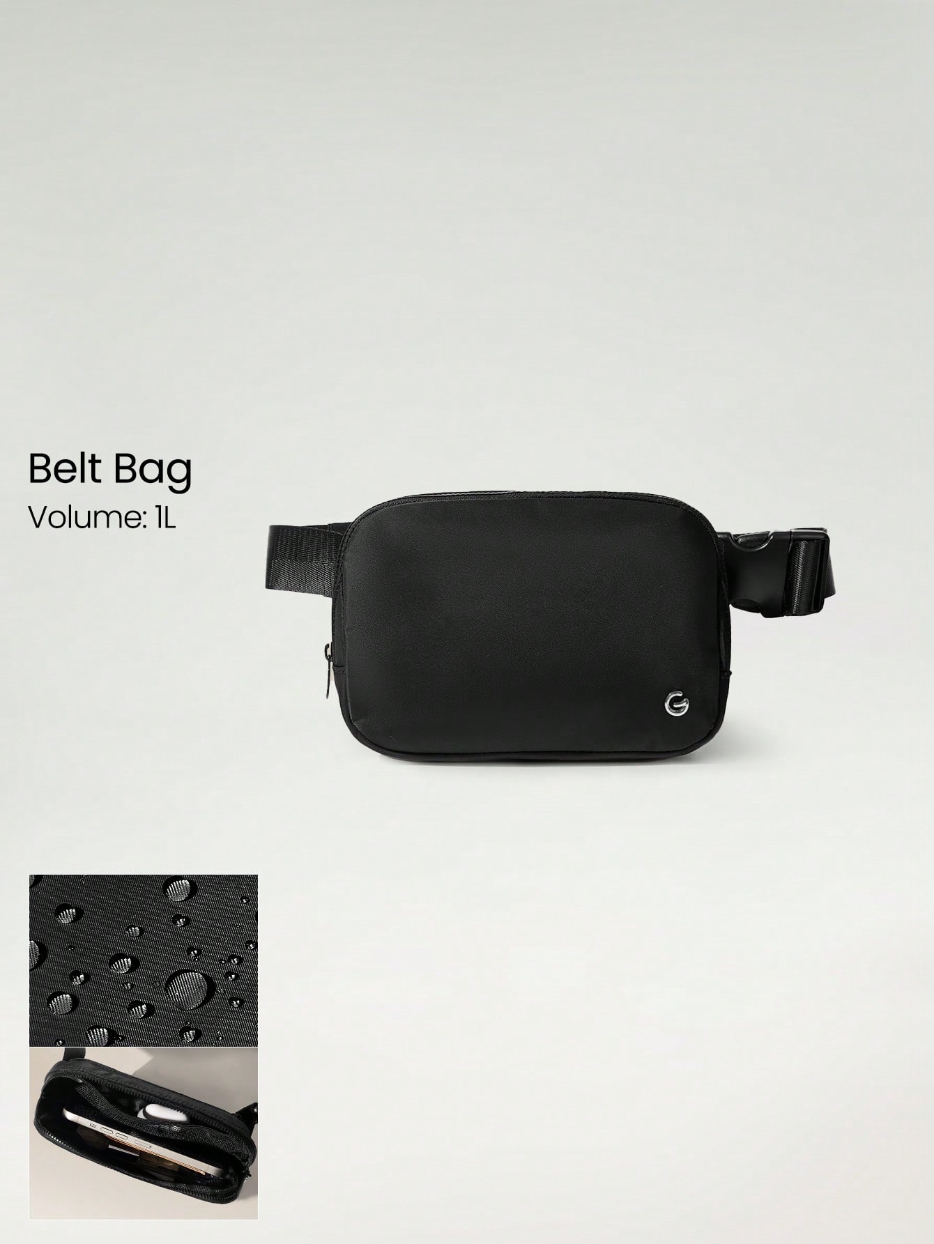 Amazon.com | Lululemon Everywhere Belt Bag 1L (Black