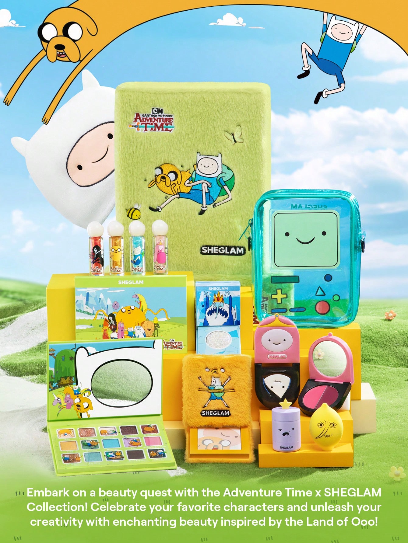 Adventure Time | SHEGLAM Heroes Only Shimmery Lip Gloss