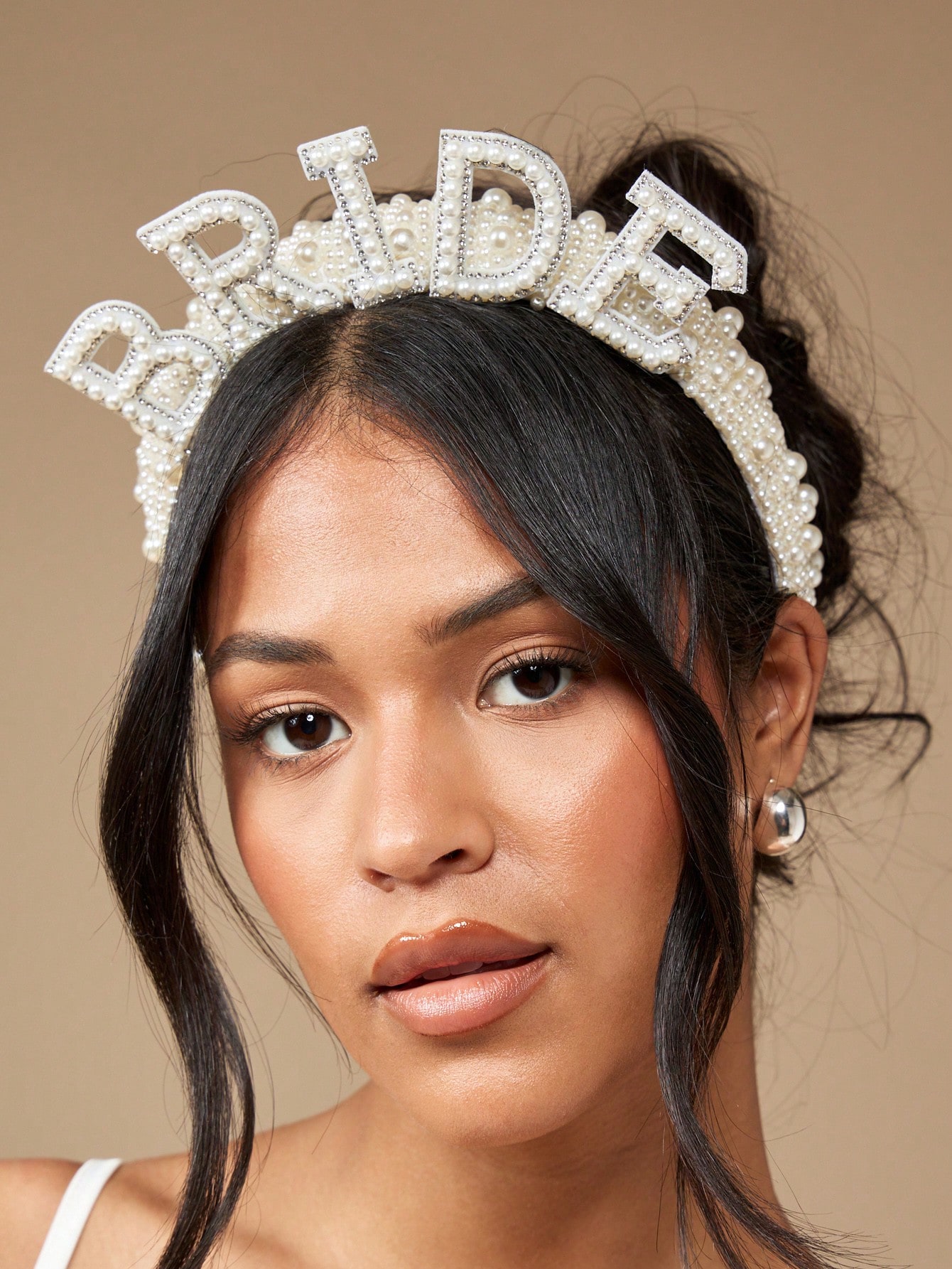 MISSGUIDED Tiara de Noiva Decorada, Faixa de Cabeça｜MISSGUIDED