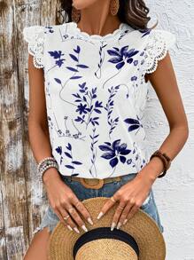Azul y blanco