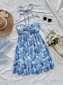 Azul y blanco