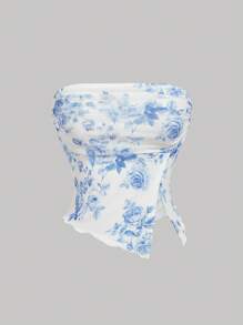 Blue and White
