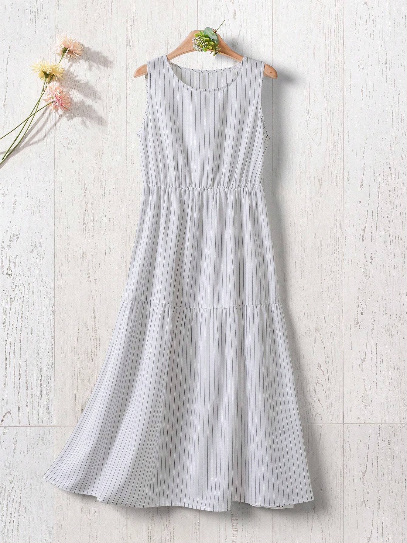 sachin and babi light blue dress Women Stripe Summer Flowy Maxi Dress Short Sleeve V Neck Empire Waist Boho  Tiered Ruffle Casual Loose Long Dresses｜Emery Rose