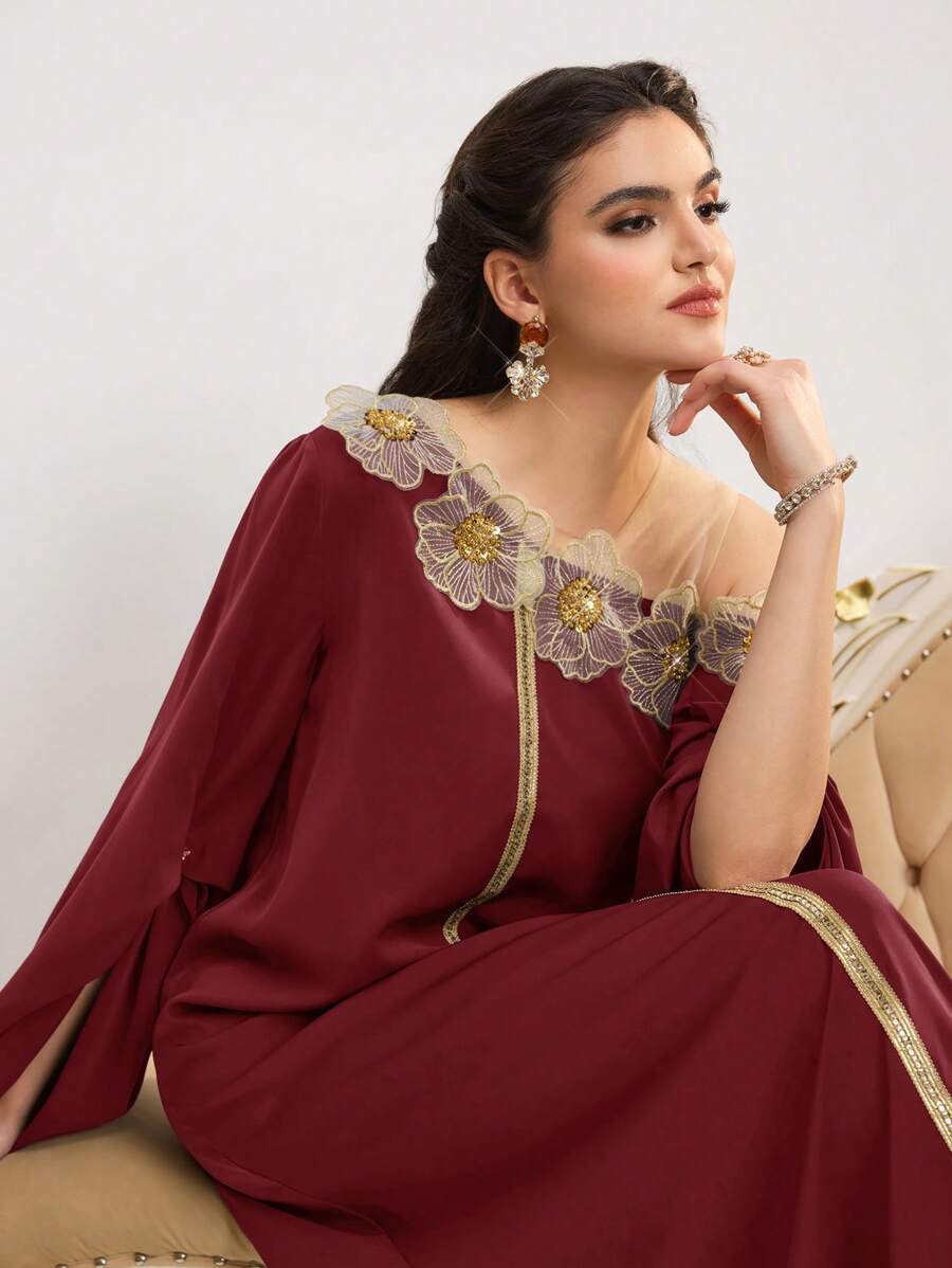 Al Najma Turkish & Arabic Traditional Maxi Dress