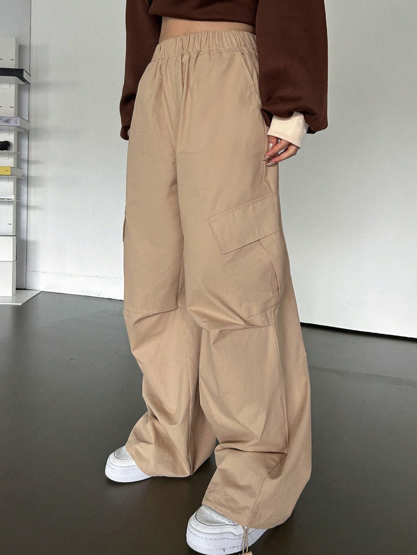 Flap Pocket Side Cargo Pants｜DAZY