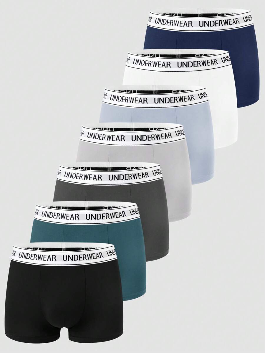7 Pezzi Boxer da Ragazzo Pre-Adolescente, per Bambini Grandi