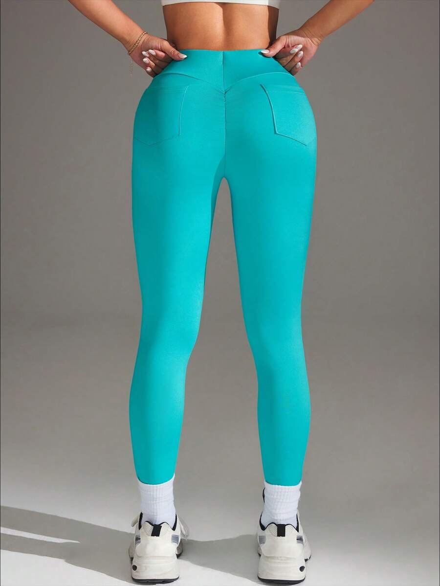 SHEIN Sport Studio Women Tight-Fitting Yoga Sports Leggings