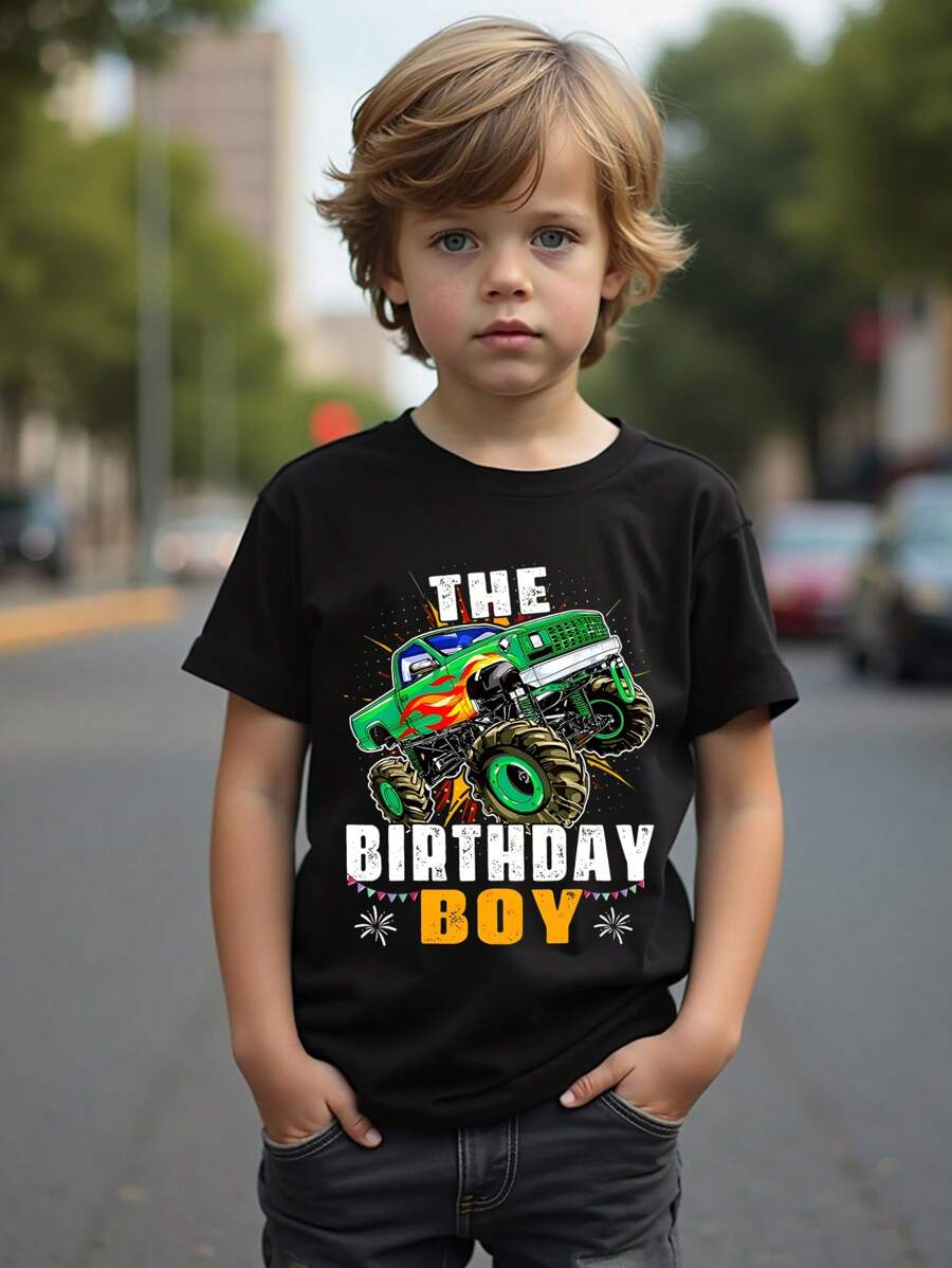 1pc Young Boy Casual Simple Streetwear Versatile Outfit Suitable For Outdoor Sports And Everyday Wear, Autumn/Summer