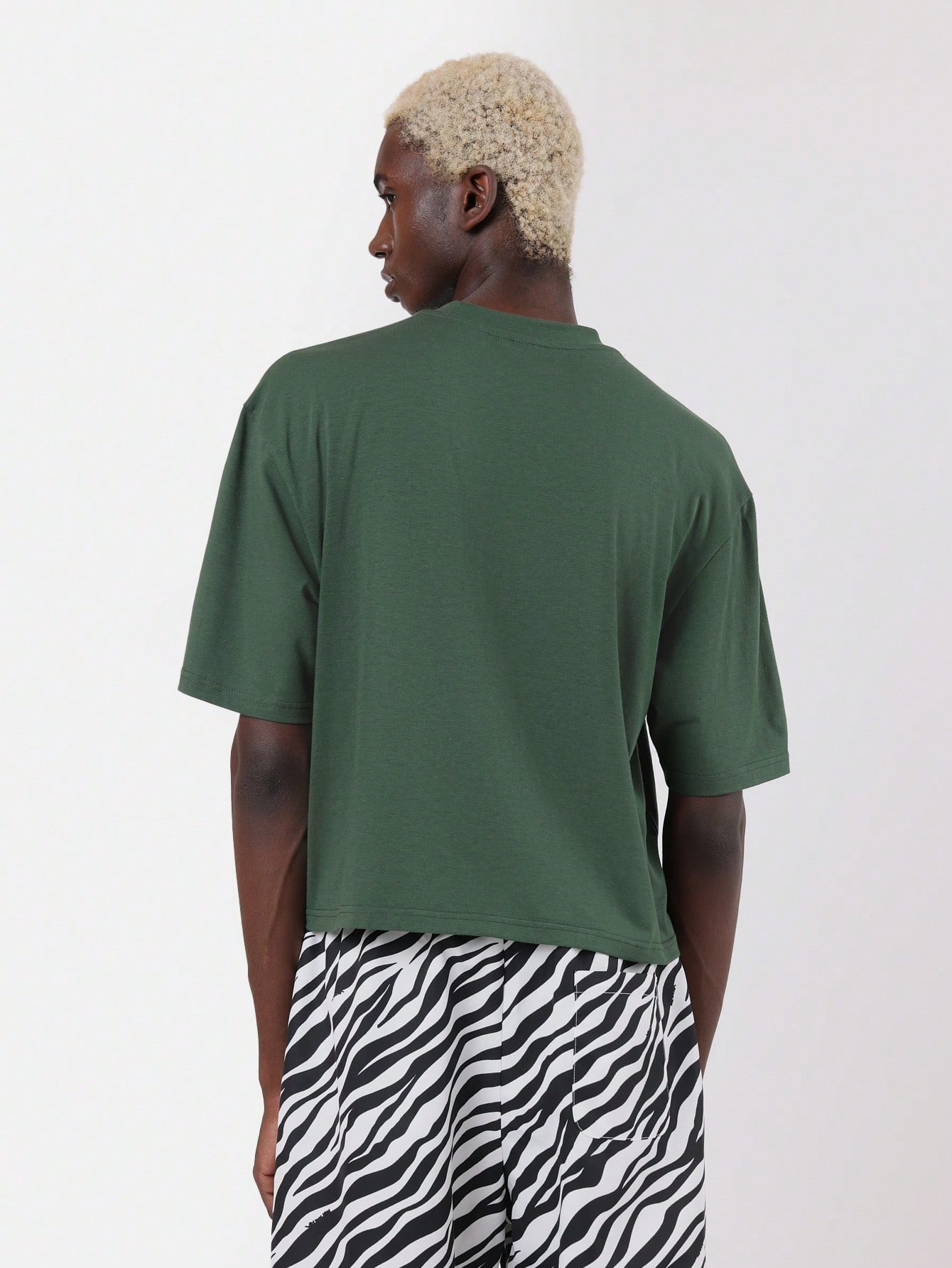 Oversized Los Angeles Script T-Shirt Boxy Fit Urban