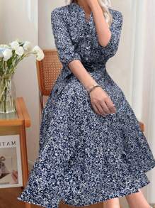 Blue and White