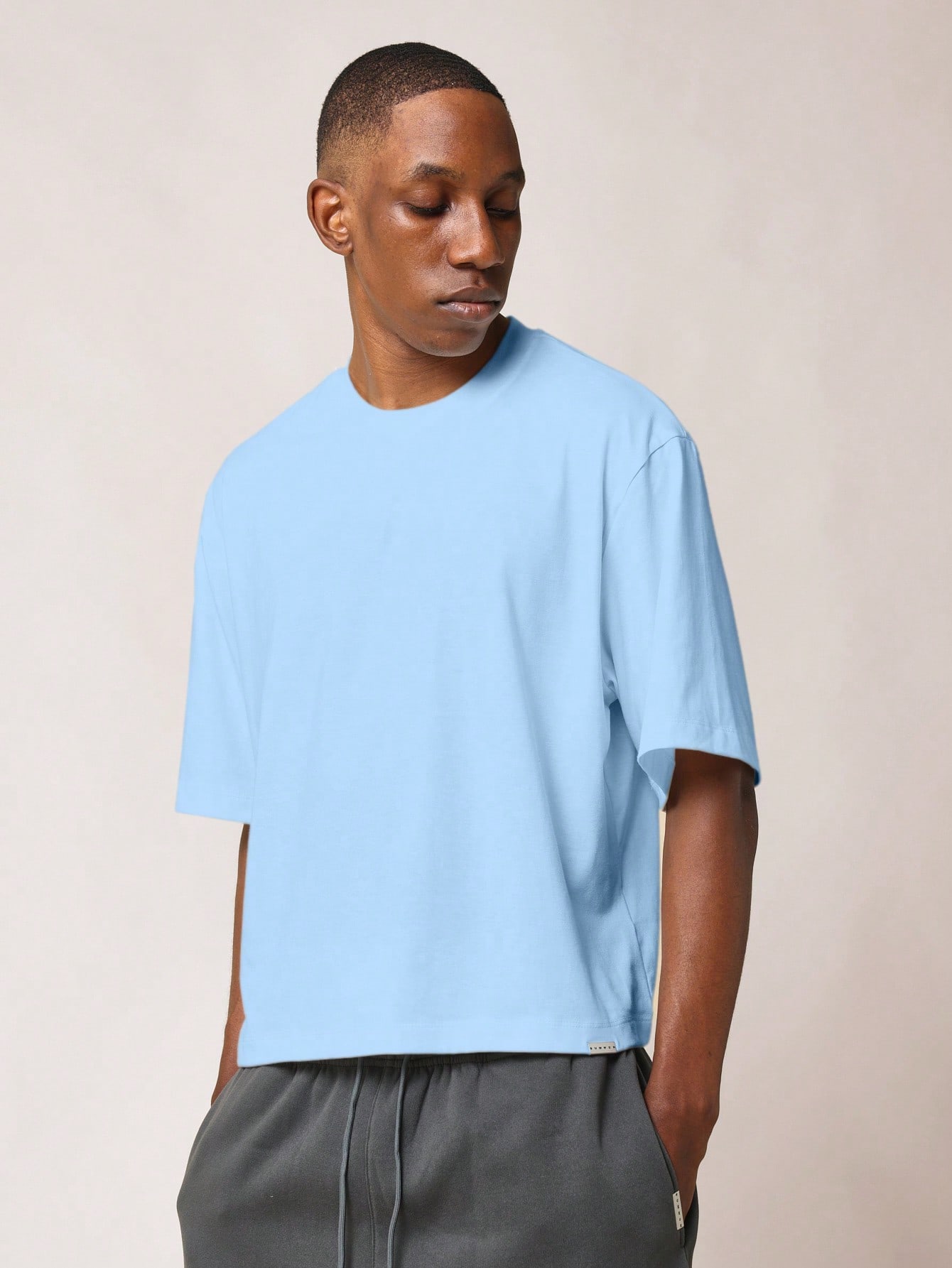 Crop Fit Essential Short Sleeve Tee｜Sumwon