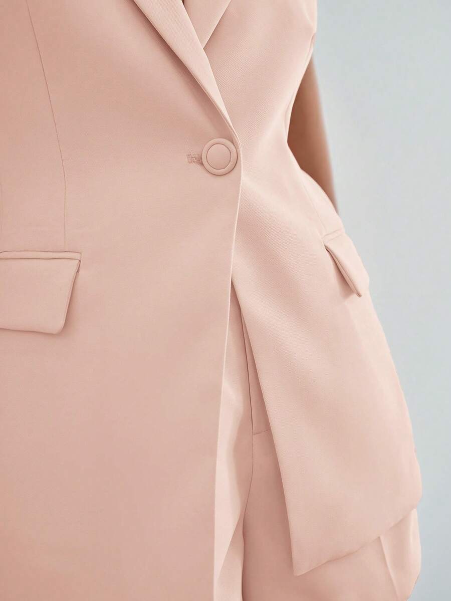 MOTF STUDIO STRUCTURED LAPEL COLLAR WAISTCOAT