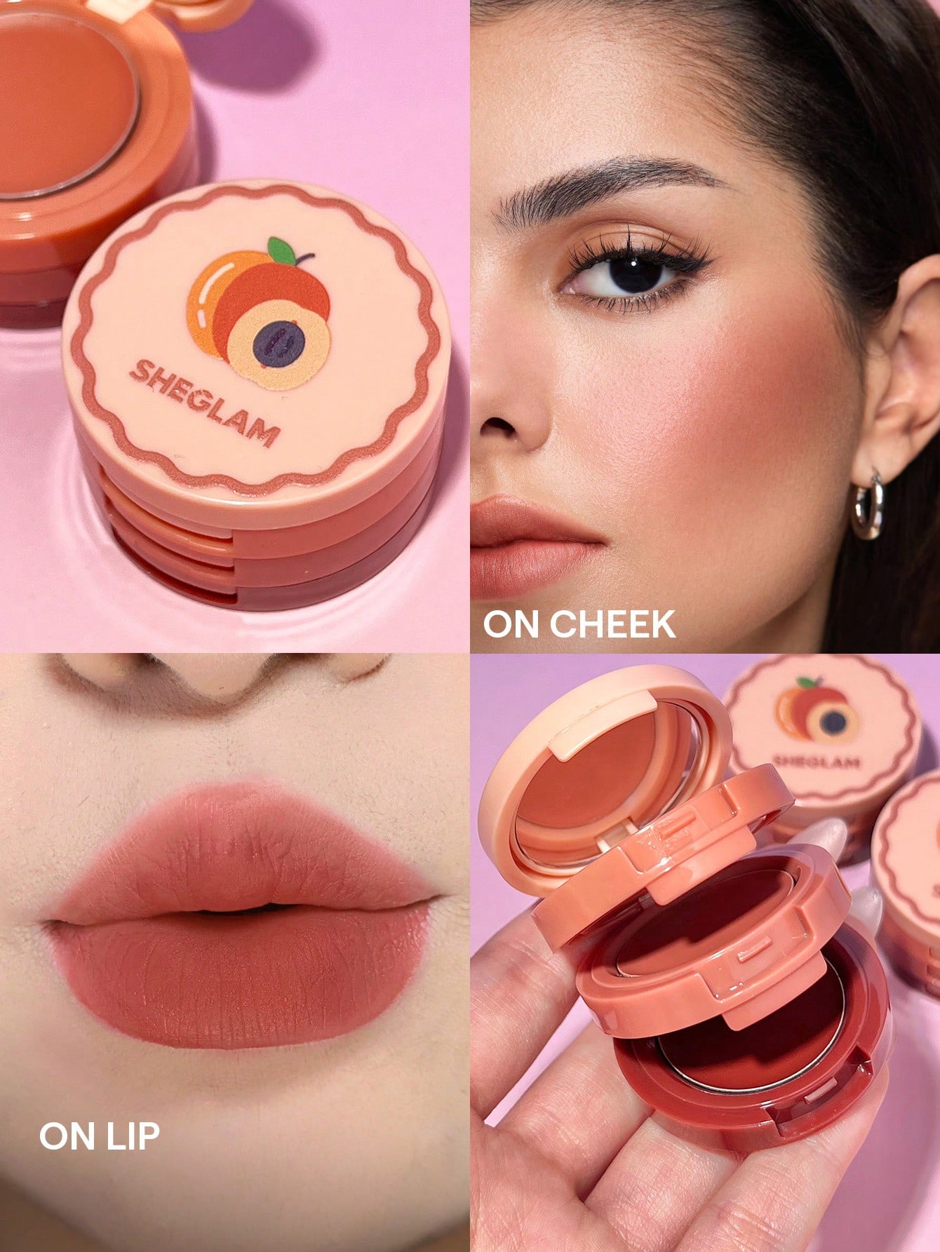 Apricot Dream Cheek & Lip Cream Stack
