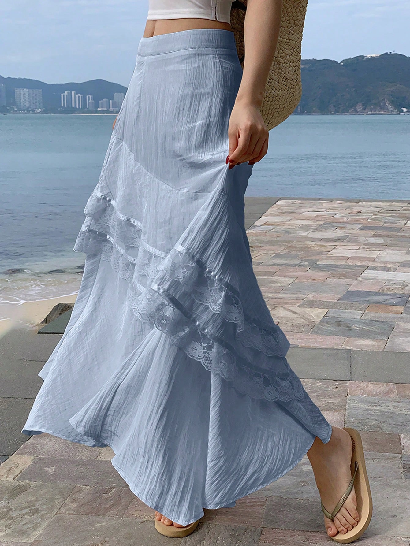 スカート LOW CLASSIC : 24FW / CREASED PLEATED SKIRT (2COLORS) Europa Poly Sheen Skirt – Two Cumberland
