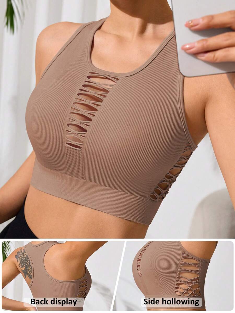 Slayoga Seamless Simple & Fashionable Sports T-Shirt & Tank Top, Suitable For Summer