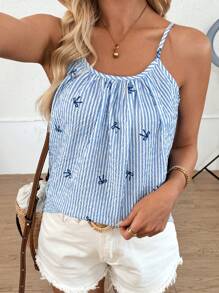 Azul y blanco