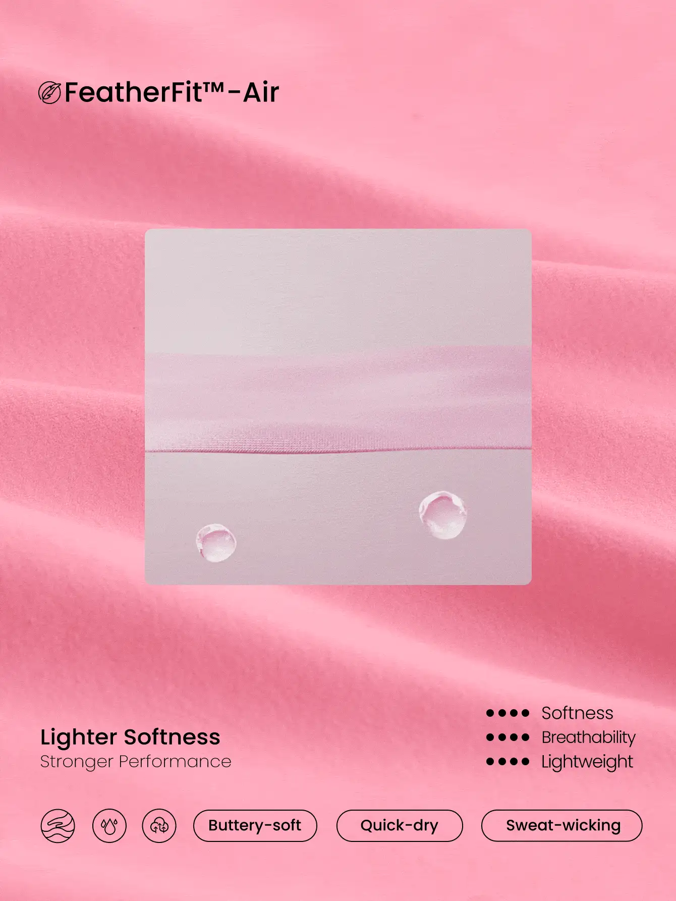 GLOWMODE Rochie mini FeatherFit™-Air Peekaboo, cu pantaloni scurți încorporați, decolteu pătrat de buzunar, anti-alunecare, încrucișat, susținere ușoară, impact redus, uscare rapidă, eliminarea umidității