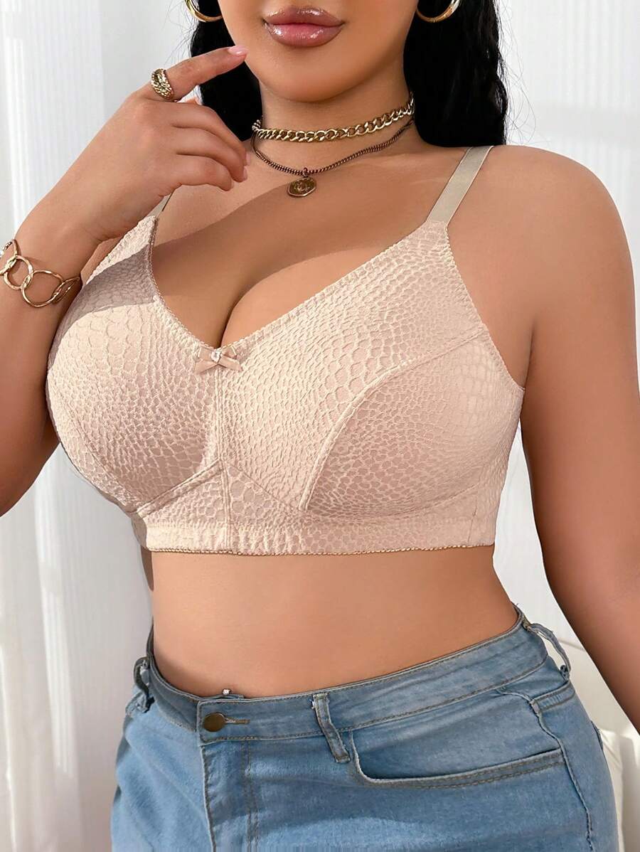 1 Stück BH Set für Damen in Große Größen ohne Bügel