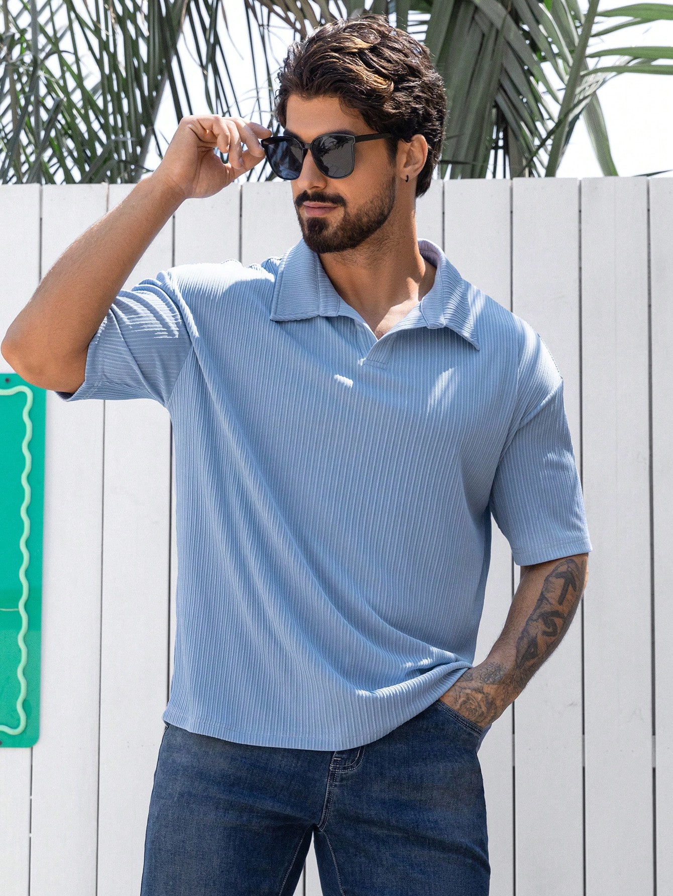 夏男様 SAKAZEN (サカゼン) 吸水速乾 アムンゼン オープンカラー 半袖 シャツ