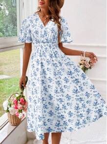 Blue and White