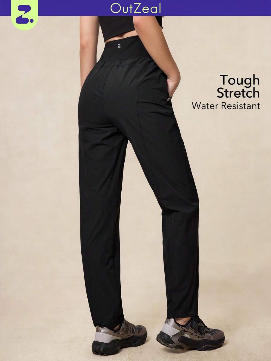 OutZeal Pantalones impermeables, resistentes a los desgarros y ligeros de nailon para mujer, ideales para senderismo en primavera y verano