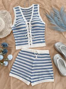 Blue and White