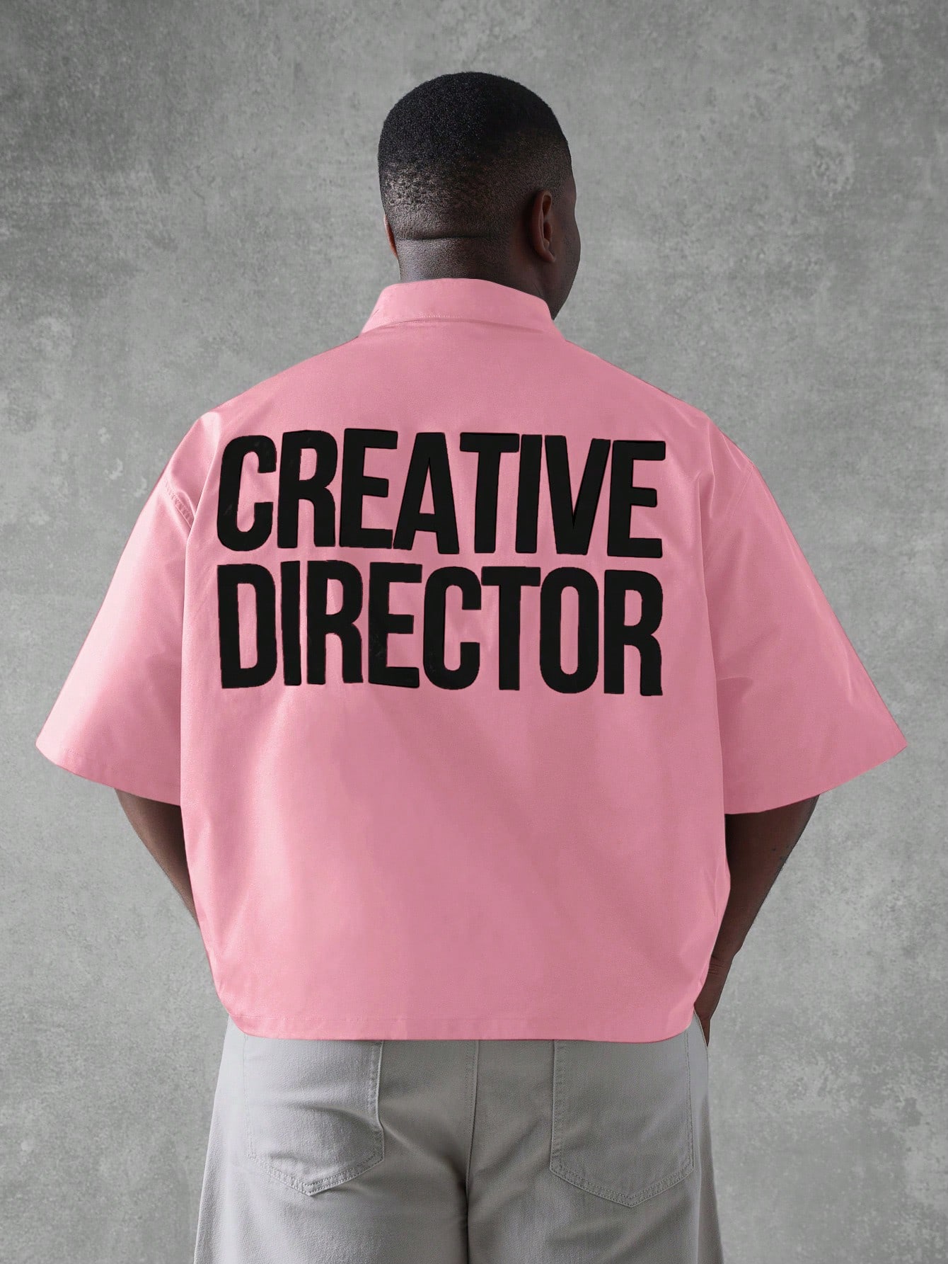 Oversized Short Sleeve Zip Through Streetwear Shirt｜Sumwon