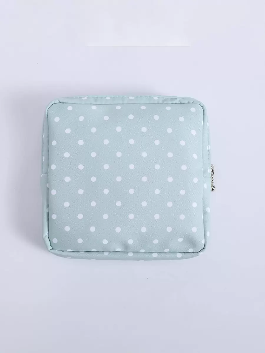 1 pièce/2 pièces Mini pochette de dessin animé pour femmes, serviette hygiénique multifonctionnelle et porte-monnaie