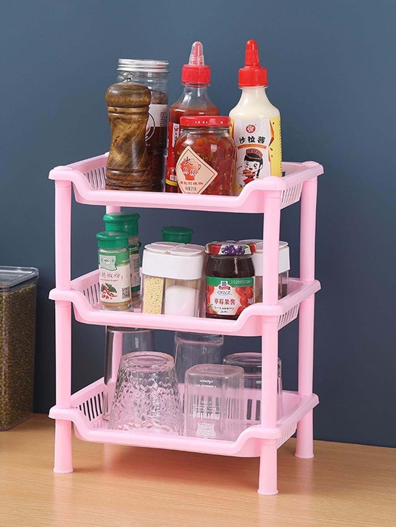 1pc Multilayer Kitchen Storage Rack
