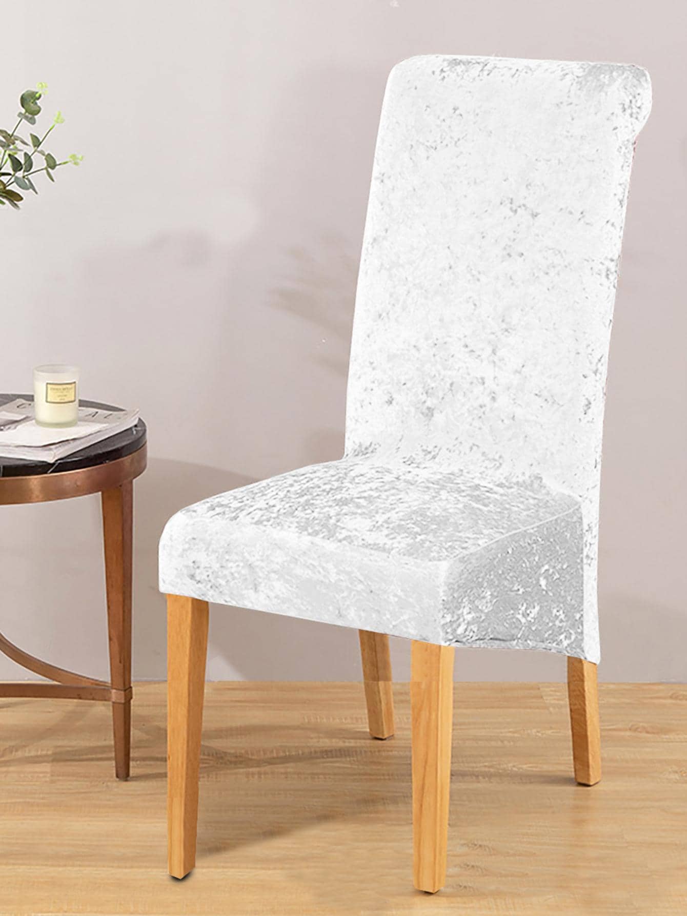 1 pezzo Fodera per sedia da pranzo jacquard stoviglie sedia moderno poliestere per casa