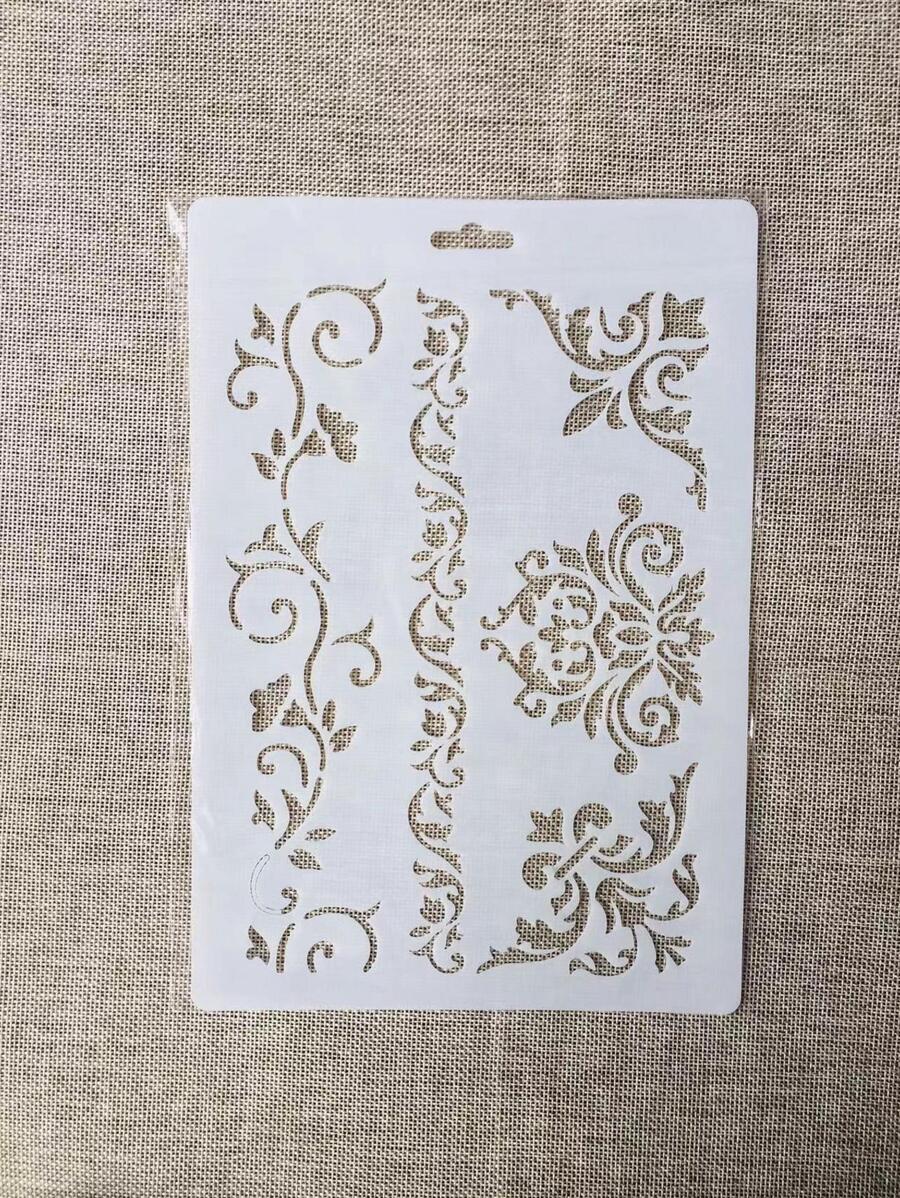 1 Peça Modelo de Pintura de Plástico Branco, Tamanho: 26cm*18cm, Volta às Aulas, Volta às Aulas, Suprimentos Escolares