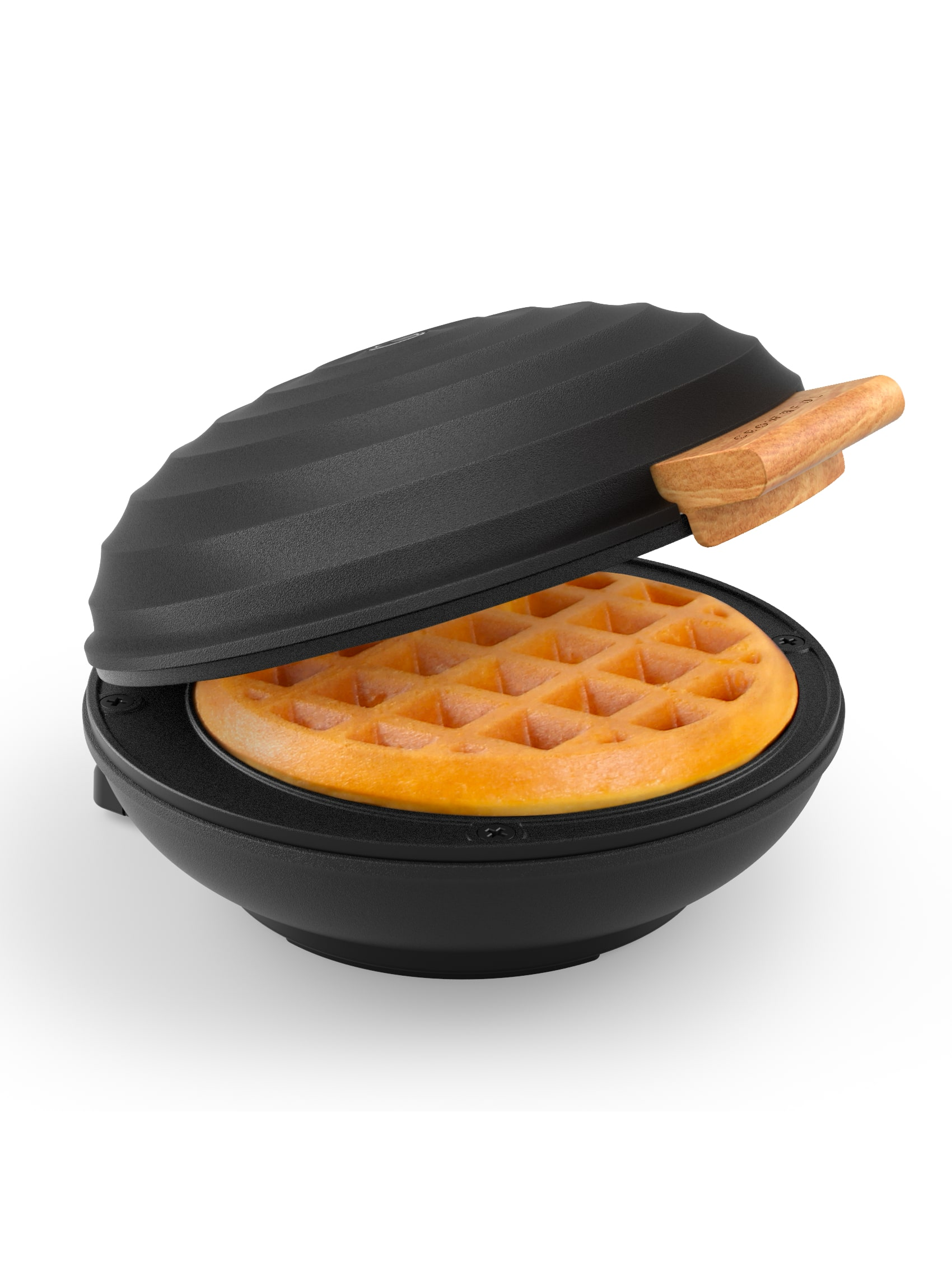 Mini Waffle Maker Machine, 4 Inch Chaffle Maker with Compact Design, NonStick Surface