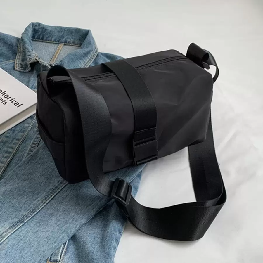 1 pieza Bolsa de entrenamiento con cremallera y correa ajustable para viajes