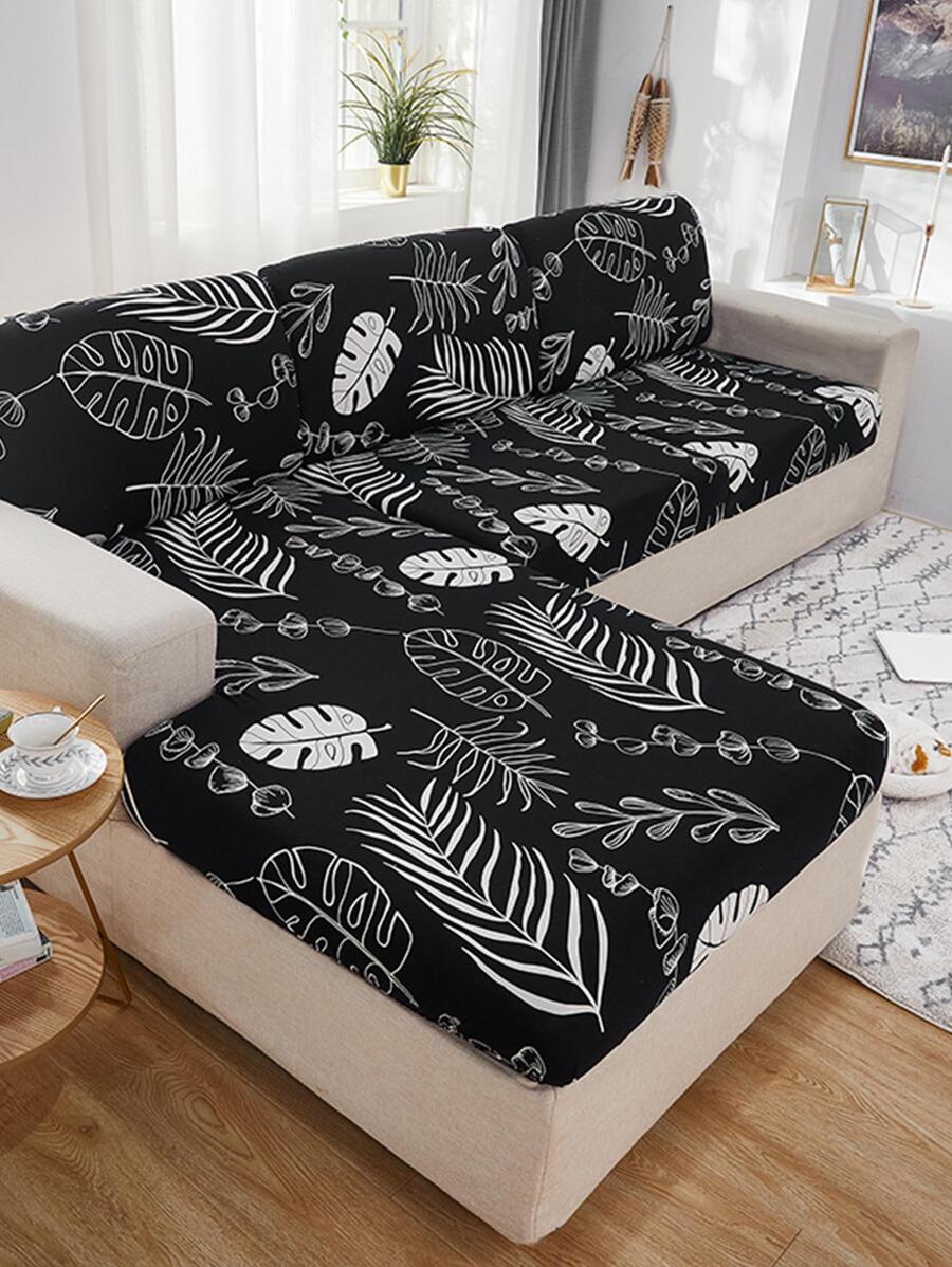 1 Pièce Housse De Coussin De Canapé En Polyester, Housse De Canapé Extensible Géométrique Pour Le Salon, Housse De Protection Pour Canapé À Domicile Anti-dérapante
