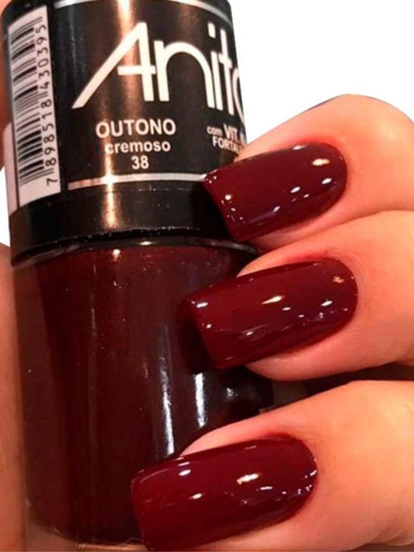 Esmalte Anita Outono Vinho 10ml Festa Junina