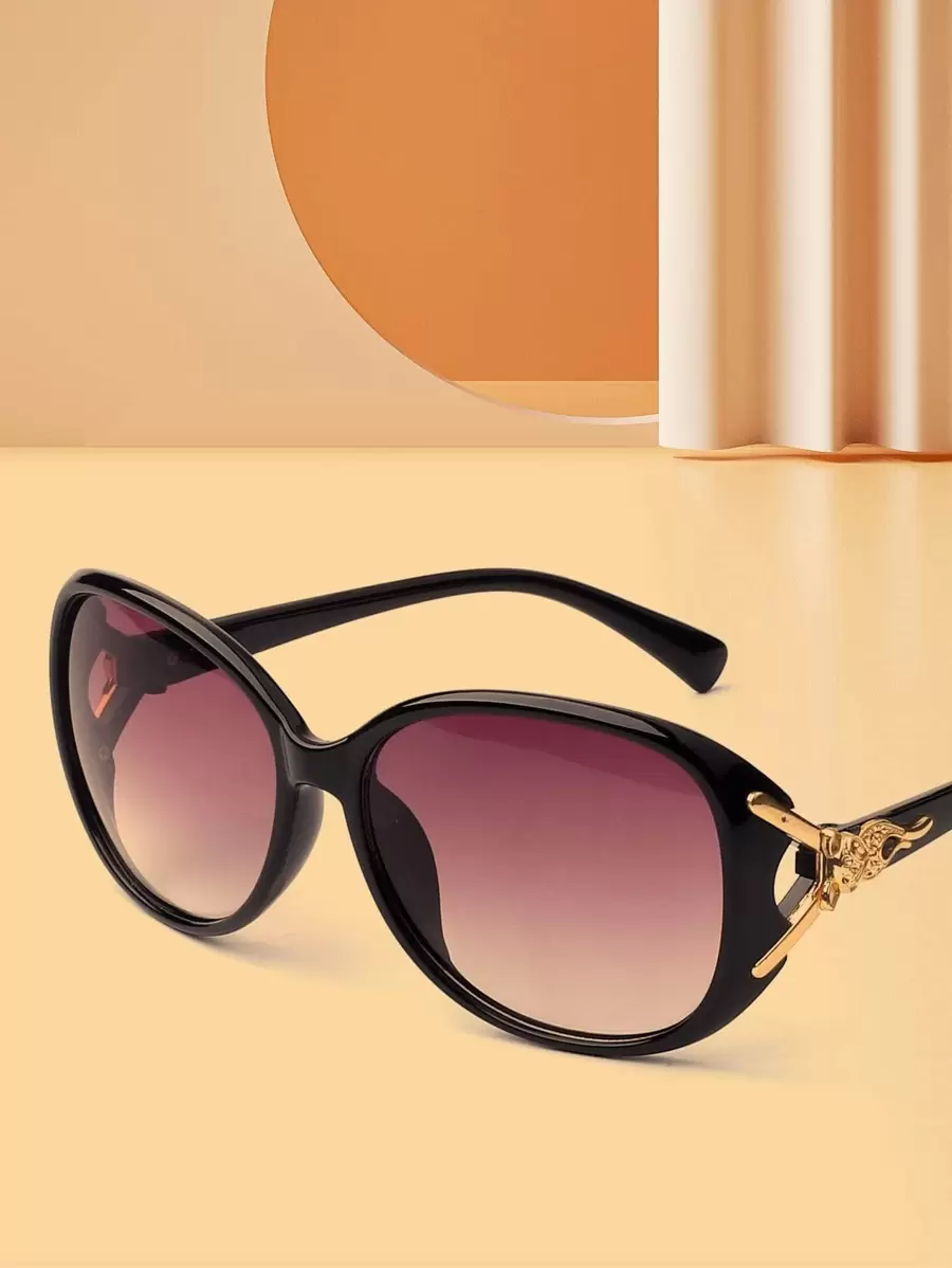 1PC damskie czarne modne boho projekt modne okulary plażowe akcesoria dla kobiet okulary odcienie podstawy jesień zima kobiety stroje ubrania biznes casual prezenty elegancki strój na lato wakacje na plaży, na zewnątrz, podróż