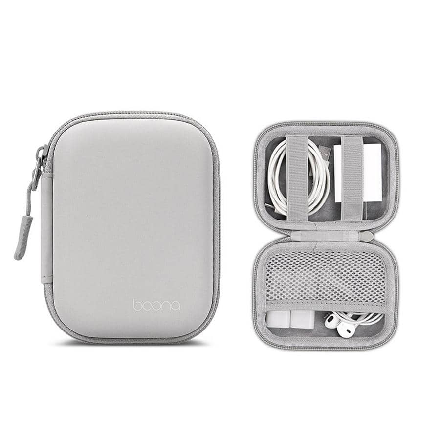EVA Leather Earphone Case, Data Cable, Charger, USB Drive, USB Shield Hard Shell Protective Storage Box, Shock & Pressure Resistant. Candy Color PU Leather Photo Printer Storage Box, Anti-Scratch & Wear-Resistant. Compact Camera Protective Case