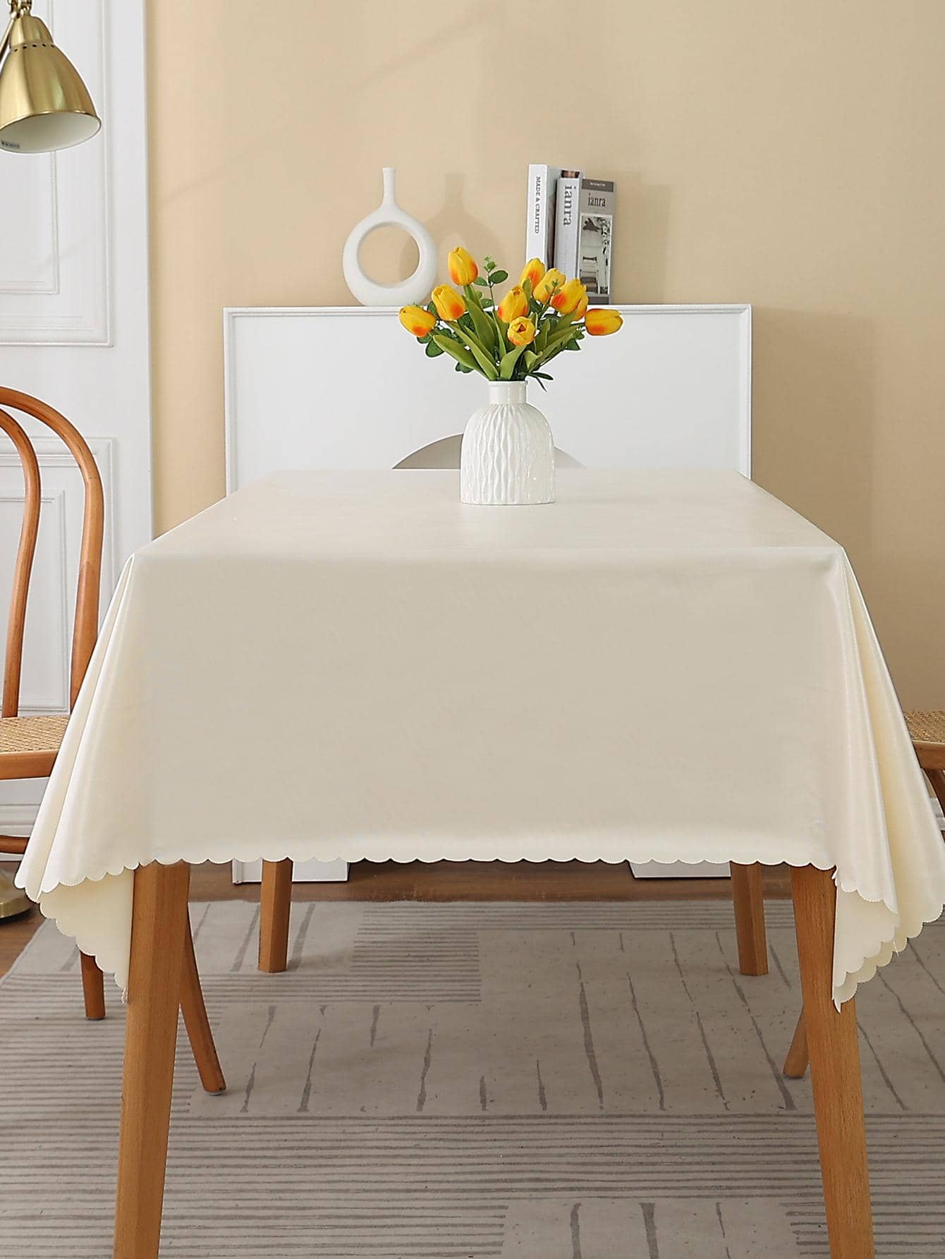 1 Pieza Mantel Impermeable Con Revestimiento De Tpu, Para Comedor, Cubierta De Mesa Cuadrada Y Rectangular De Tela Con Forma