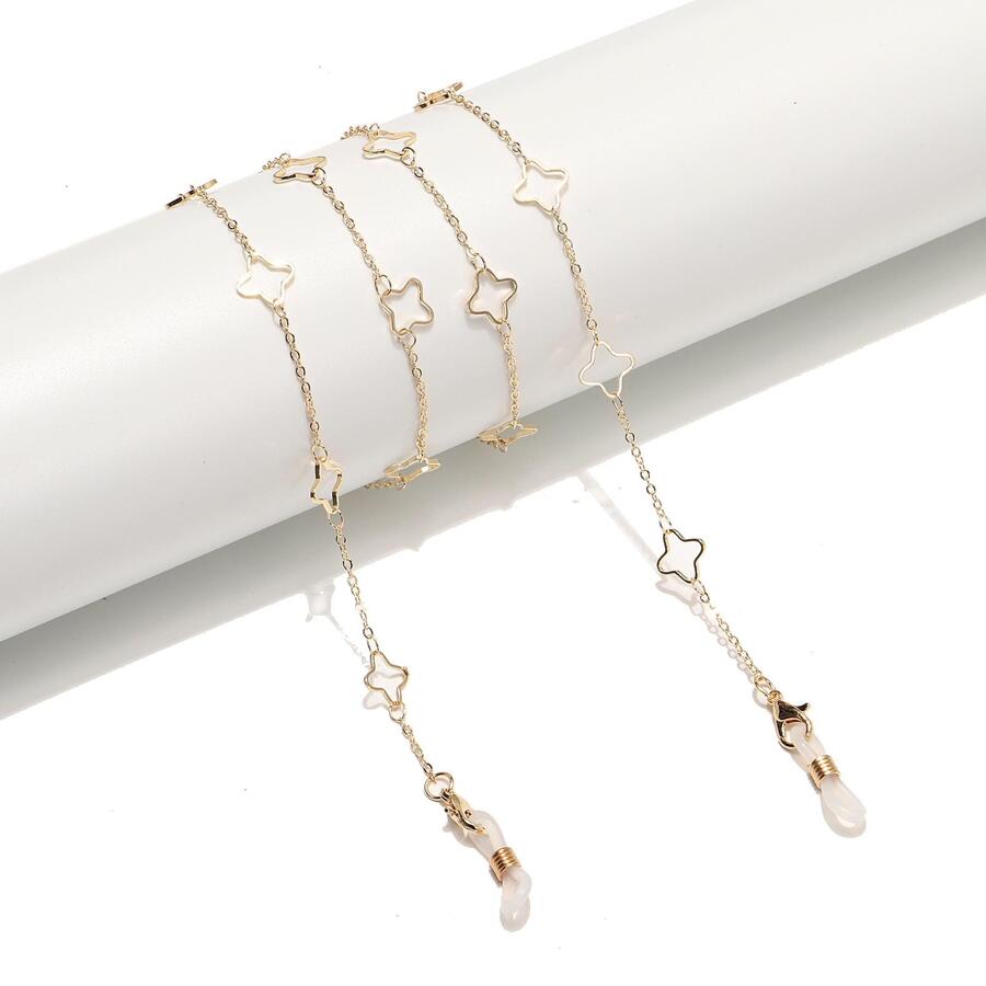 Feest 1pc Vrouwen Ster Decor Modieuze Brillenketting Voor Dagelijkse Decoratie Brillen Accessoires Voor Vrouwen