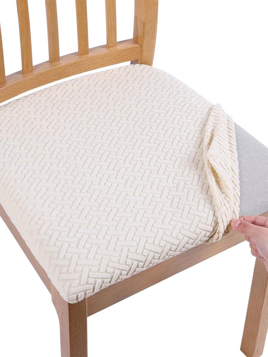 1 pieza unicolor Cojín de silla Funda
