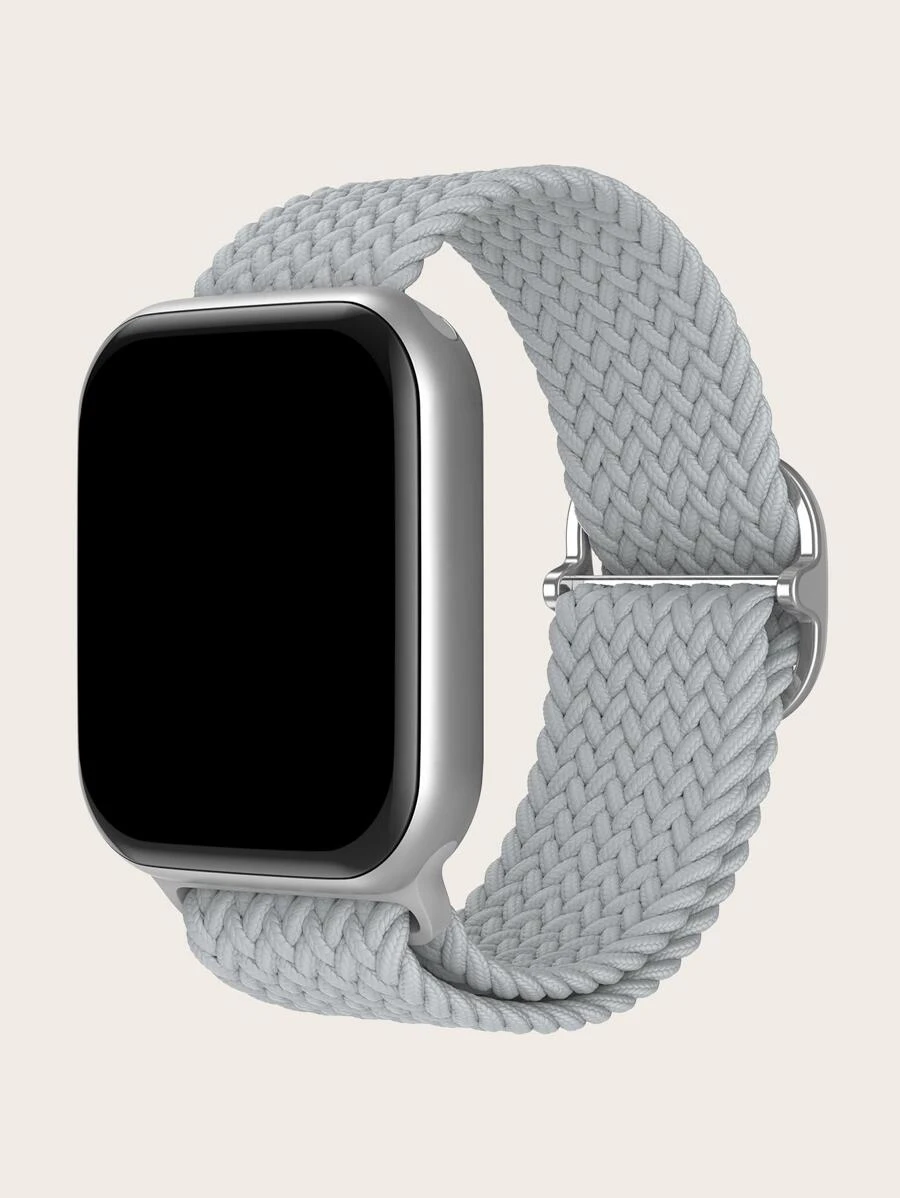 1pc Woven Nylon Watchband Compatible With Apple Watch Band 45/49/38/40/41/42/44mm, Compatible With Apple Watch Ultra/SE/9/8/7/6/5/4/3/2/1 Apple Watch Strap