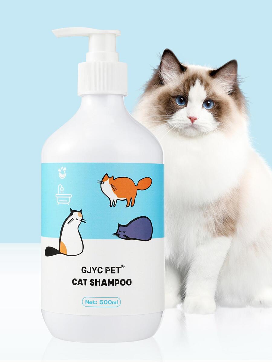 GJYC PET Cat Lover And Cat Mom Love Shampoo - 16.9 Fl Oz Bottle, Gentle & Effective Formula, Ideal For Delicat Lover And Cat Mom Love Skin, Leaves Fur Soft & Shiny, Easy To Rinse, Great For Daily Use - Your Cat Lover And Cat Mom Love's New Favorite Bath Time