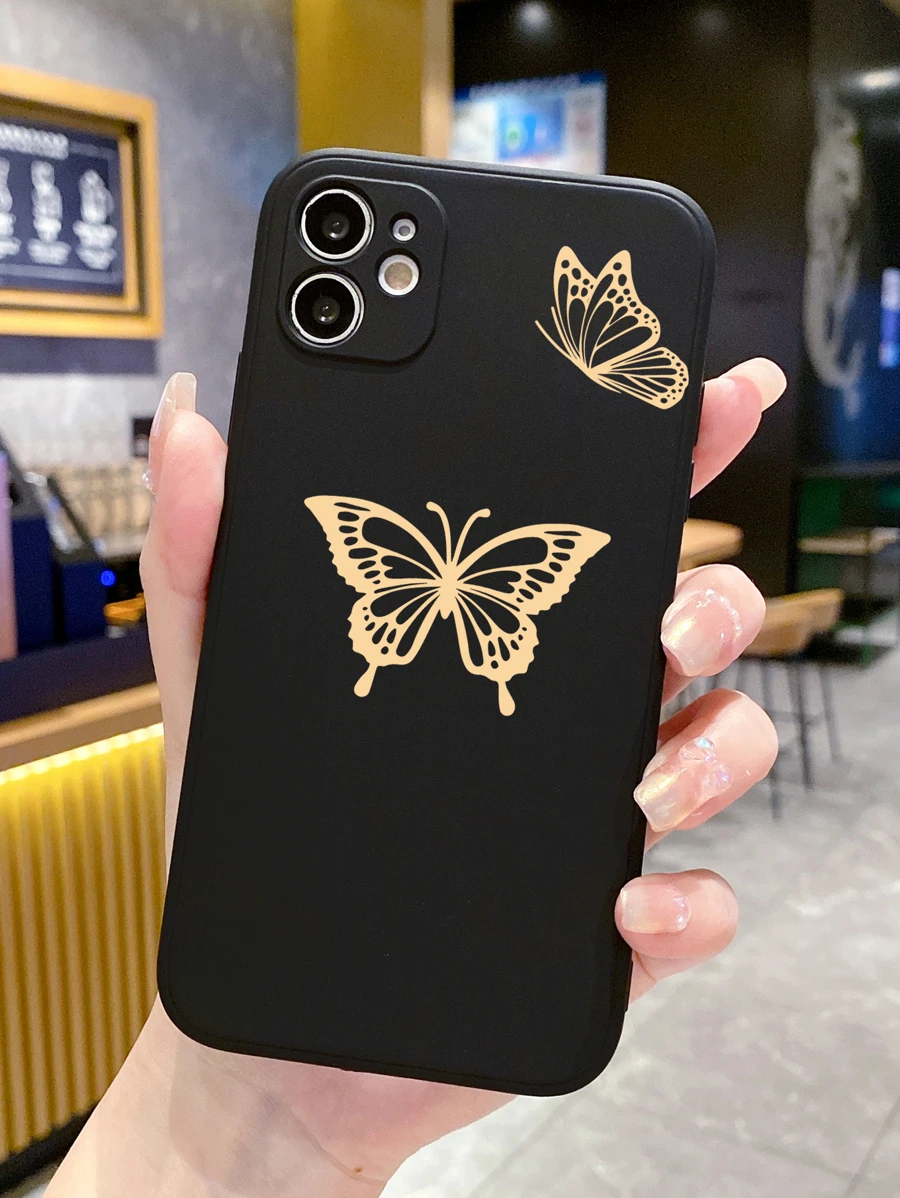 Butterfly Pattern Anti-fall Phone Case